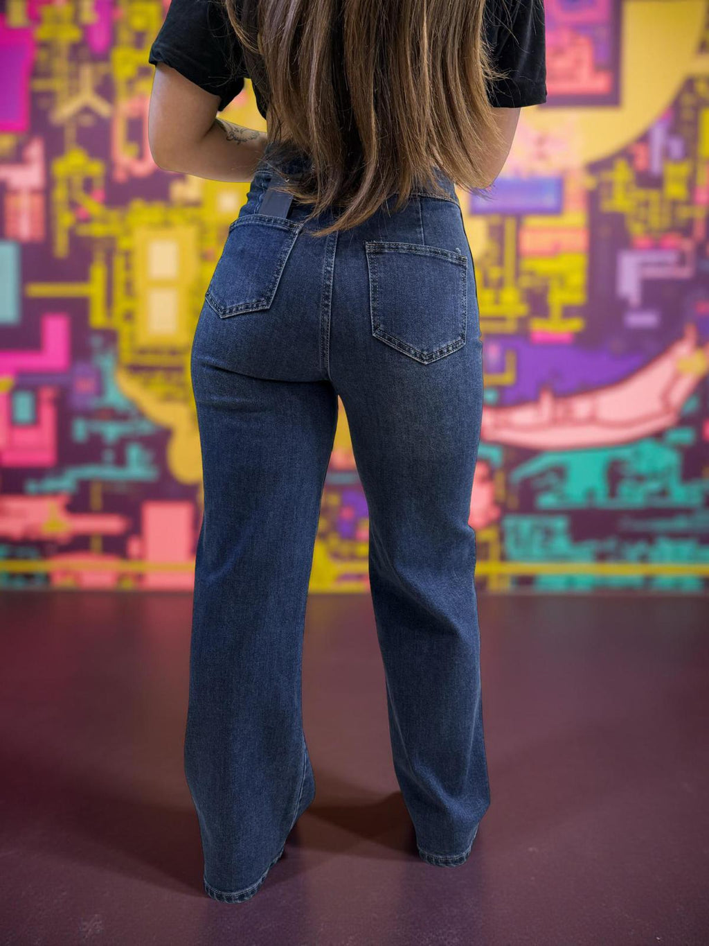 JEANS TRE BOTTONI